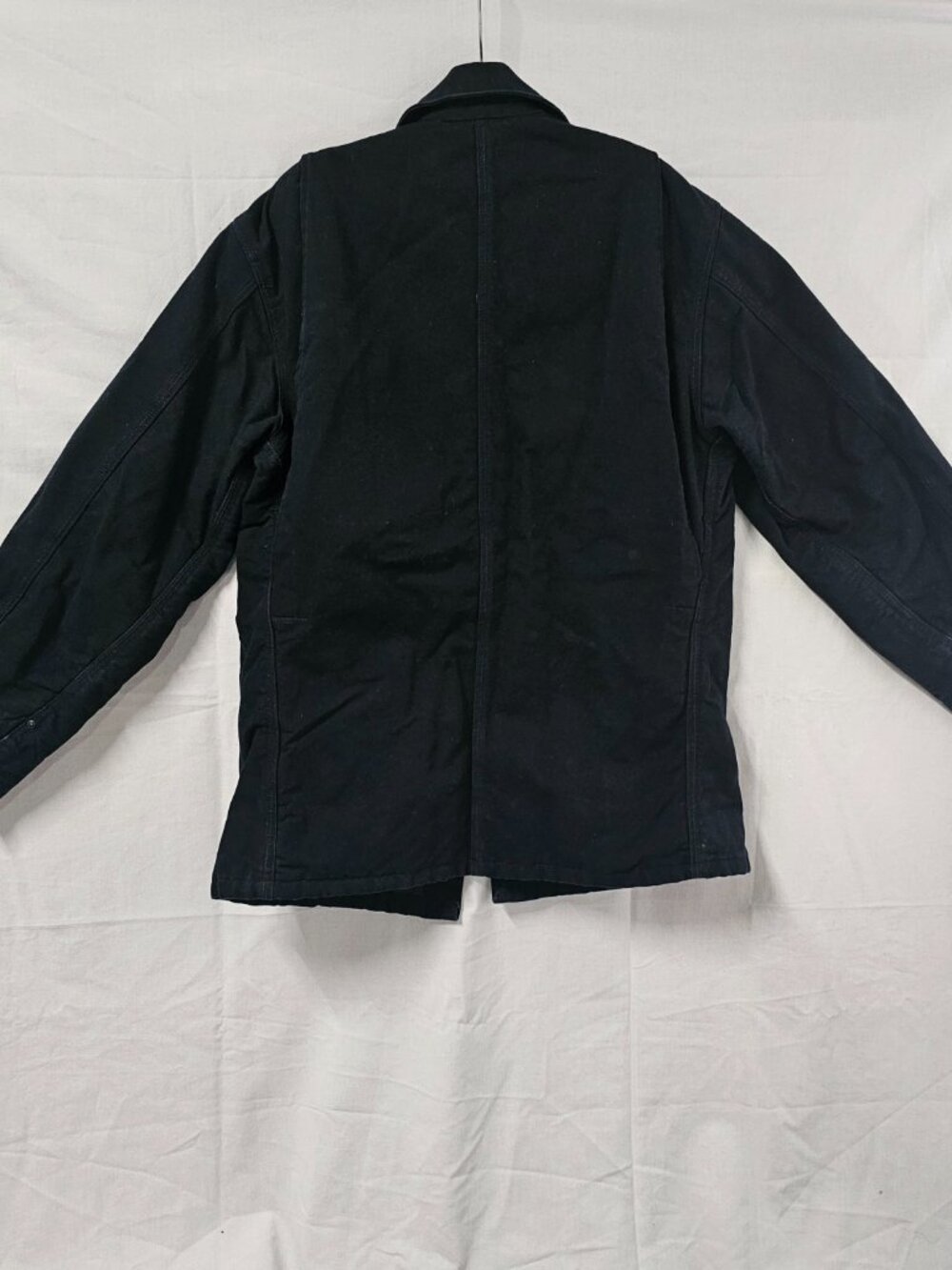 Carhartt X Chrysler Imported From Detroit Black Denim Men's Jacket Size M - Picture 5 of 16